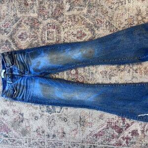 BKE Women's Flare Jeans in Blue